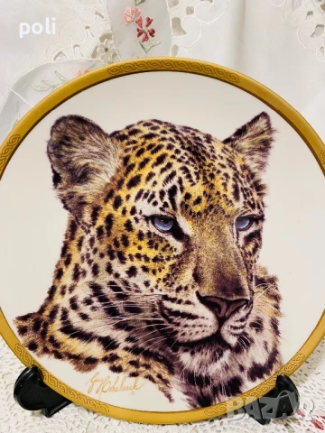 порцеланова чиния за стена 5 , снимка 2 - Декорация за дома - 51183954