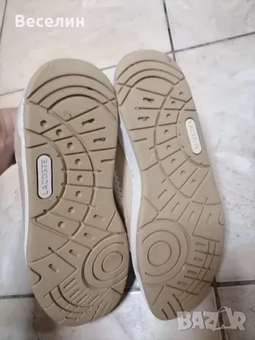 Кецове Lacoste 40 номер, снимка 4 - Маратонки - 49678756