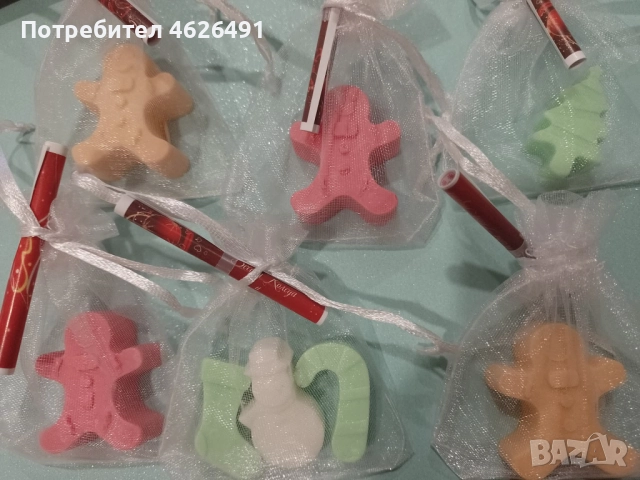 Коледни магнити,подаръци,висулки,късмети, снимка 14 - Декорация за дома - 52099196