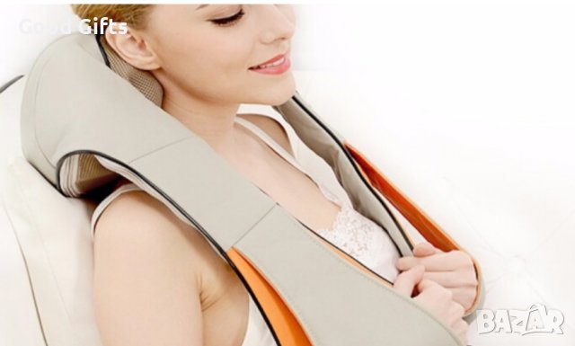 3D Шиацу масажор за цяло тяло + адаптер и за кола Massage, снимка 11 - Масажори - 39296826