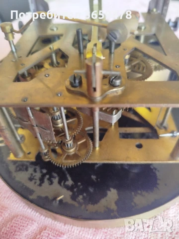 Стар стенен английски часовник, снимка 10 - Стенни часовници - 51396915