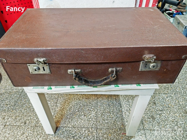 Стар куфар 65/45 см, снимка 6 - Антикварни и старинни предмети - 53179931