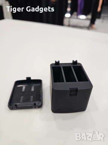 Vemico комплект 3 батерии 1500mAh + 3-канално зарядно за GoPro Hero 7 6 5 Hero 2018 USB-C съвместими, снимка 3 - Чанти, стативи, аксесоари - 54144099