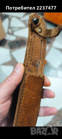 стар български нож , снимка 5 - Ножове - 55992629