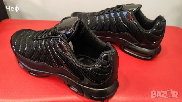Черни маратонки имитация на Nike Air Max Plus Triple Black, снимка 6 - Маратонки - 53963299