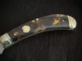 Колекционерски джобен сгъваем нож Bow Trapper Imitation Tortoise  (Rough Ryder) (RR2442), снимка 4