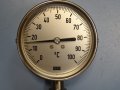 биметален термометър Wika thermometer ф100mm, 0/+100°C, L-230mm, снимка 2