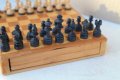 Неизползван дървен туристически шах от '' ГДР '' с магнити, снимка 7