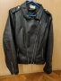черно дамско кожено яке 42 N, снимка 7