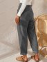Дамски широки панталони от кадифе с висока талия и широки прави крачоли, 7цвята - 023 , снимка 8