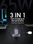 Ново UGREEN Nexode Pro 65W: Бързо 3-Портово USB C Зарядно, снимка 4