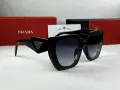 Слънчеви очила Prada Cat Eye черни нови с UV400 защита дамски, снимка 4