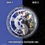 Нов детски Star Wars R2-D2 магнитен дартс комплект за деца 3+ с 6 стрелички за игра, снимка 3