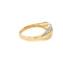 Златен дамски пръстен 2,55гр. размер:65 14кр. проба:585 модел:21998-5, снимка 3