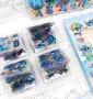 100 малки Лило Стич lilo stitch самозалепващи лепенки стикери за украса декор картонена торта парти, снимка 5