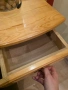 Нощно шкафче дървено, снимка 3
