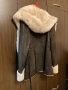 Продавам луксозно дамско палто от агнешка напа лазерно обработена .Чисто ново на известната марка  , снимка 5
