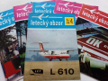 Антикварни   списания за авиация "Letecký obzor" - 1989 г., снимка 1 - Списания и комикси - 36501539