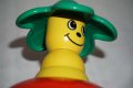 Vintage Рядка LEGO Музикална играчка ябълка Primo Duplo Musical Apple Toy 2973 Roly Poly, снимка 7