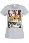 Дамска тениска Аниме Манга Demon Slayer Trio,Анимация,игра,Празник,Повод., снимка 5