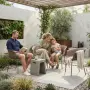 Градински столове Outsunny, комплект от 4, снимка 7