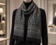 Christian Dior шал ✨ кашмир и коприна, снимка 1