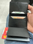 Портфейл, портмоне, еко кожа с RFID технология, алуминиев калъф за карти против неоторизирано четене, снимка 8