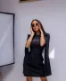 Черна къса дамска рокля , снимка 5