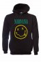 Нов мъжки суичър с трансферен печат на музикалната група Nirvana (Нирвана), снимка 9