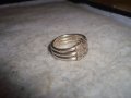 СТАР СРЕБЪРЕН РЕТРО ПРЪСТЕН ВИСОКА ПРОБА СРЕБРО МАЙСТОСКИ - Тип КРАЛСКА ПЛЕТКА ОРНАМЕНТИКА 27349, снимка 11