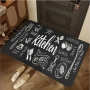 4579 Стилни кухненски пътеки Love Kitchen (Сет 2 части) – Противоплъзгащи и лесни за почистване, снимка 5