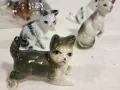 колекция порцеланови мини фигурки на котета    16/4, снимка 2