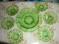 Сервиз тортени чинии в зелено - само 23 лв., снимка 5