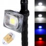 Акумулаторен COB LED фар 20W, 500lm за велосипед , снимка 3