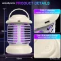 Унищожител на Мухи и Комари с USB Зареждане 1200mAh, снимка 6