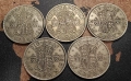 Монети Великобритания- 5 бр› Крал Джордж VI[1947-1951], снимка 1
