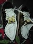 Златни обувки със светещи подметки №38, снимка 9