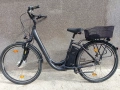 28 цола електрически алуминиев велосипед с 7 скорости усилени капли амортисьори оригинално зарядно , снимка 1