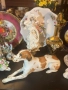 Lomonosov USSR Circa 1950 porcelain English Pointer dog - изящен и огромен сетер Код P1681, снимка 9