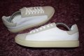 Belstaff Wanstead Sneakers Mens In White Canvas and Leather Sz 43, снимка 11