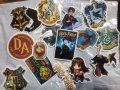 3 вид 50 бр Хари Потър harry potter самозалепващи лепенки стикери за украса декор картонена торта, снимка 2
