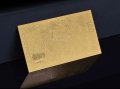 Банкнота 100 лева със позлатено покритие, снимка 2