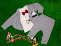 Комплект от 3 части: сако, блуза и панталон., снимка 1 - Комплекти за бебе - 31022534