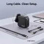 Ново 65W GaN зарядно за Lenovo ThinkPad IdeaPad Yoga Flex UK щепсел стенен Адаптер контакт, снимка 5