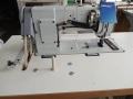 Двуиглова шевна машина с троен транспорт 10 мм, снимка 3