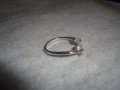 РОМАНТИЧЕН АРТ ПРЪСТЕН от БЛАГОРОДНА СТОМАНА с 2 ВЪРТЯЩИ се СЪРЦЕВИДНО ФАСЕТИРАНИ ЦИРКОНА 27780, снимка 7
