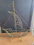 стар метален сувенир кораб, снимка 1