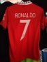 Cr7 Man Unaited Red And Black Комплект тениска шорти сезон 2023 ново Роналдо  / Ronaldo, снимка 2
