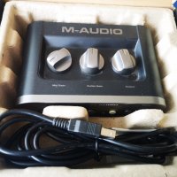 M-AUDIO Fast Track китарен интерфейс, снимка 2 - Китари - 34292721
