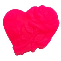 Сапун сърце с рози, снимка 2 - Ръчно изработени сувенири - 37958266
